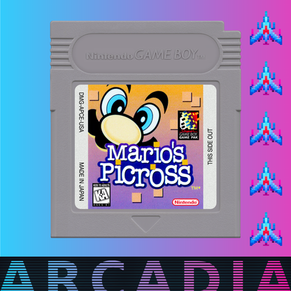 Mario's Picross (Game Boy) (Loose Cartridge)