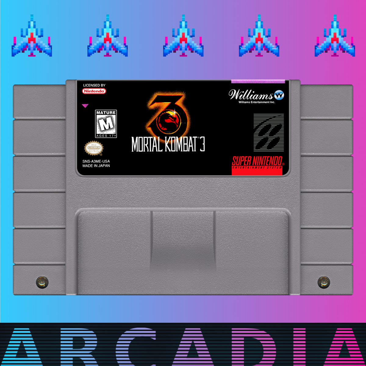 Mortal Kombat 3 (Super Nintendo) (Loose Cartridge)