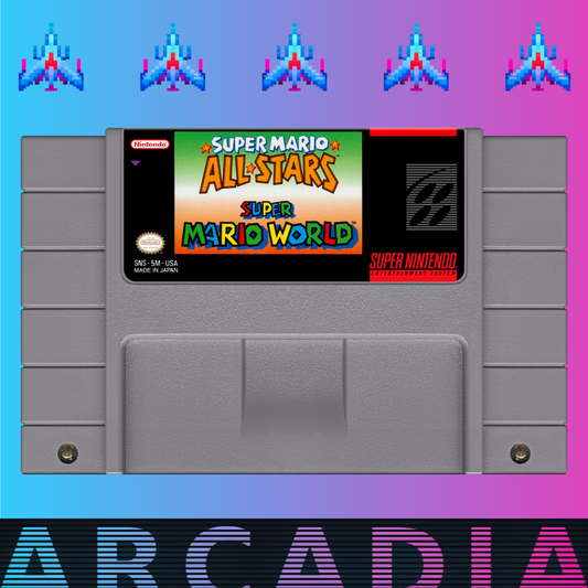 Super Mario All-Stars + Super Mario World (Super Nintendo) (Loose Cartridge)