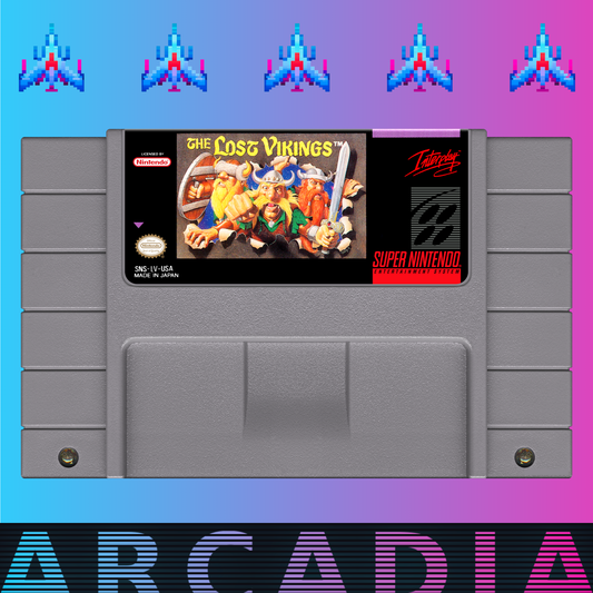 The Lost Vikings (Super Nintendo) (Loose Cartridge)