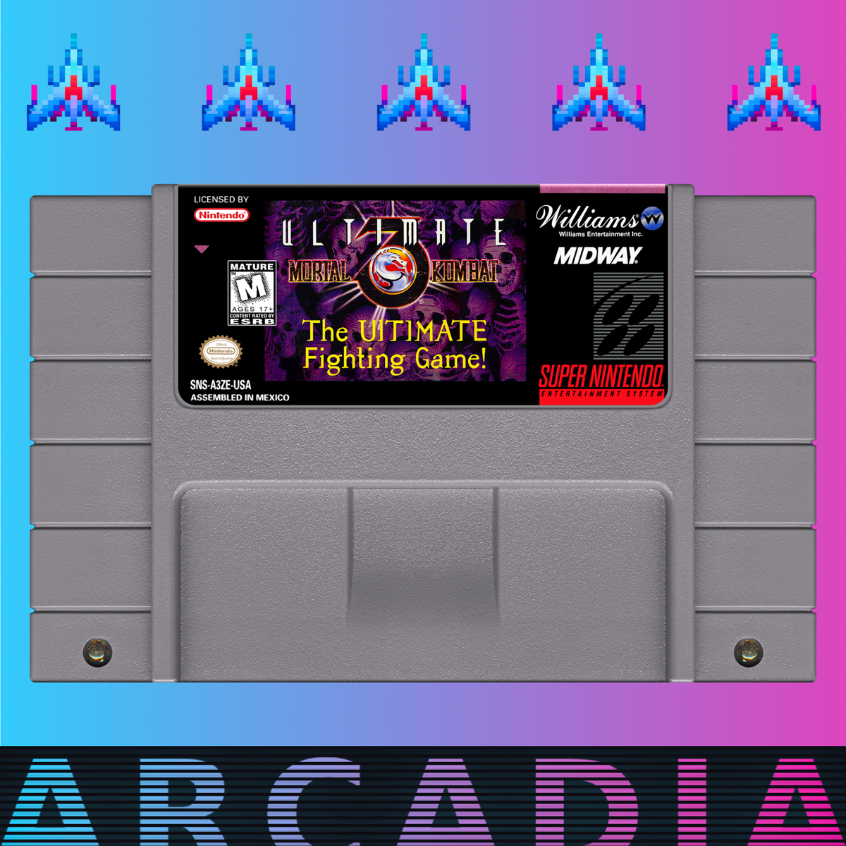 Ultimate Mortal Kombat 3 (Super Nintendo) (Loose Cartridge)