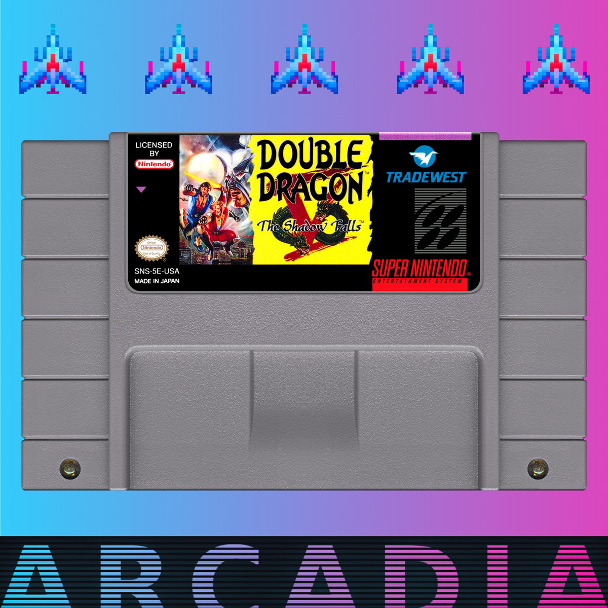 Double Dragon V: The Shadow Falls (Super Nintendo) (Loose Cartridge)