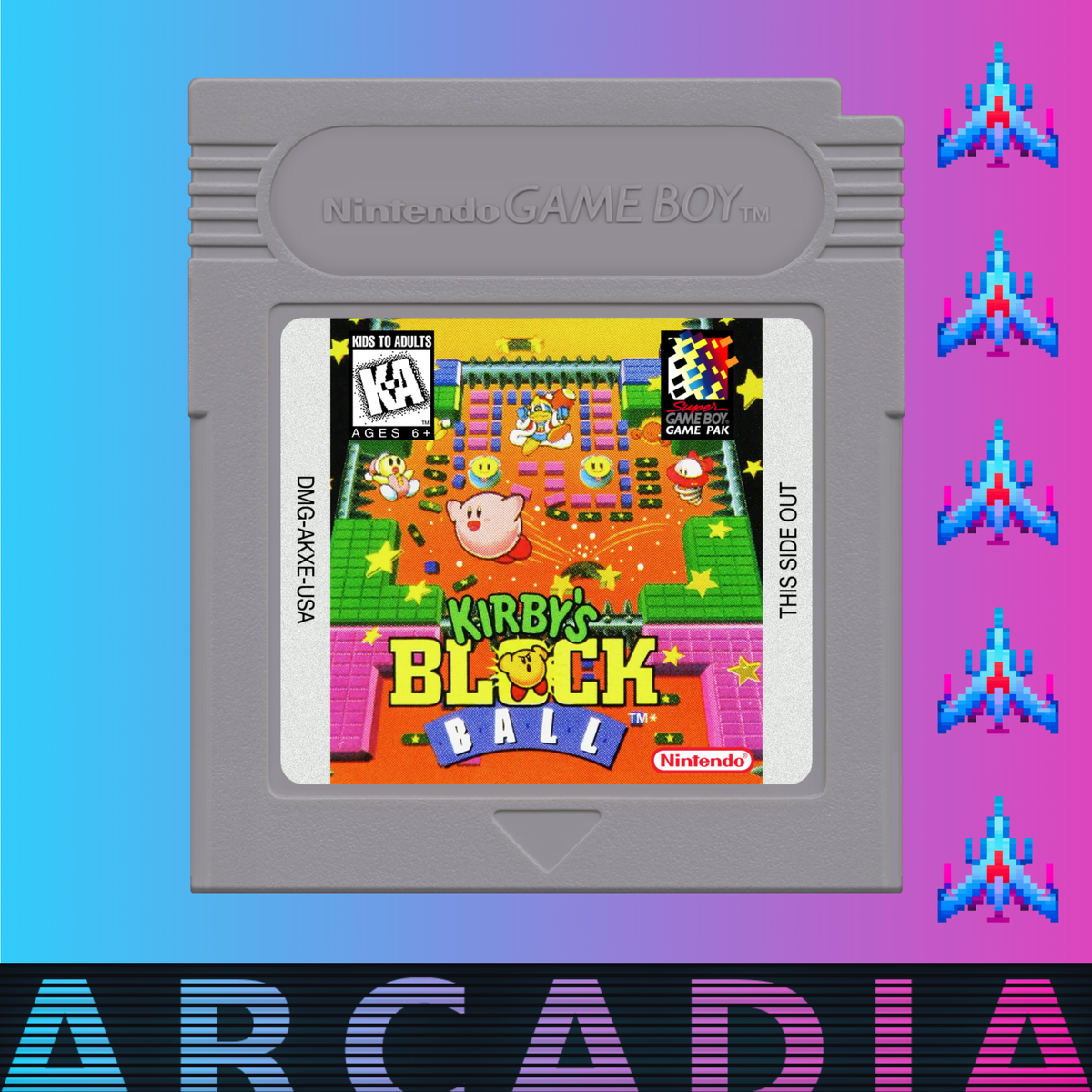 Kirby's Block Ball (Game Boy) (Loose Cartridge)