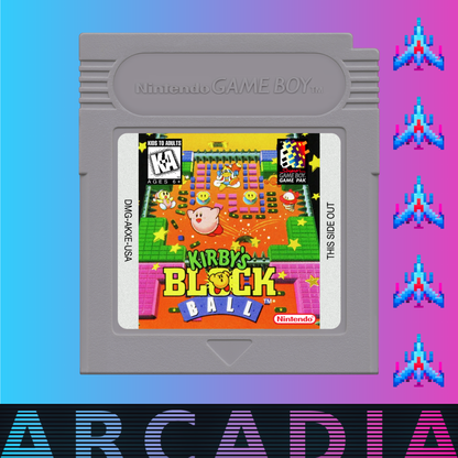 Kirby's Block Ball (Game Boy) (Loose Cartridge)