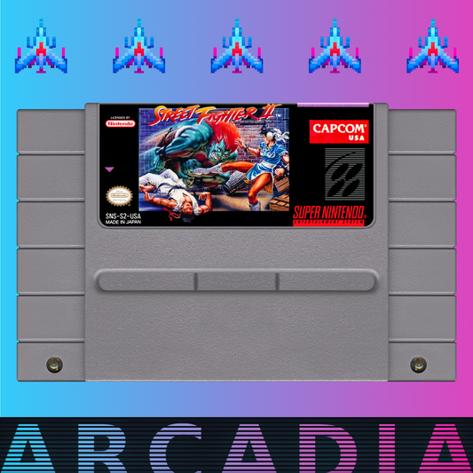 Street Fighter II: The World Warrior (Super Nintendo) (Loose Cartridge)